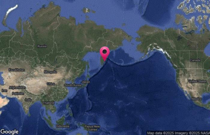 Rusia: terremoto de magnitud 7.4 sacude la península de Kamchatka