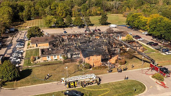 Confirman cinco muertos y ocho heridos en tiroteo e incendio en iglesia de Michigan: autor fue abatido