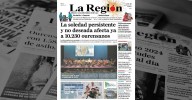 La portada de La Región de este lunes, 29 de septiembre