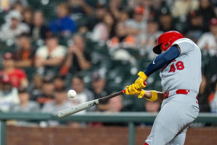 Deadspin | Andrew Knizner's first triple leads Giants past Cardinals