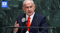 Benjamin Netanyahu rails against foreign leaders at UN as Trump flags Gaza deal