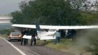 Muere piloto tras desplome de avioneta en Estación Naranjo, Sinaloa