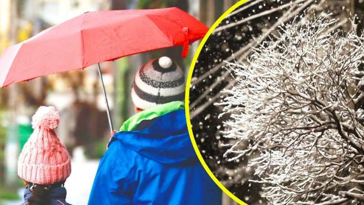 Pronostican lluvias y nieve: Revisa las zonas en las que caerían precipitaciones este martes