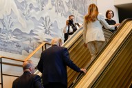 Trump's escalator and teleprompter mishaps spark UN sabotage suspicions