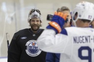 Edmonton Oilers goaltender Stuart Skinner feels lighter and quicker as camp begins