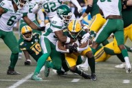 Saskatchewan Roughriders’ comeback falls short, lose 27