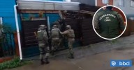 Gendarmería desvincula a funcionaria detenida en operativo policial en Curanilahue