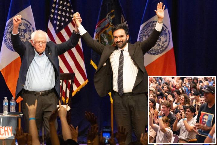 Exclusive | Bernie Sanders town hall at Brooklyn College 'political event' to boost Mamdani, critics say:  'Oligarchy my ass'