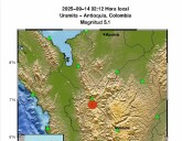 Atención: Temblor de magnitud 5.1 sacudió Antioquia en la madrugada de este domingo