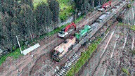 Avanza mejoramiento de via ferrea en Bogotá