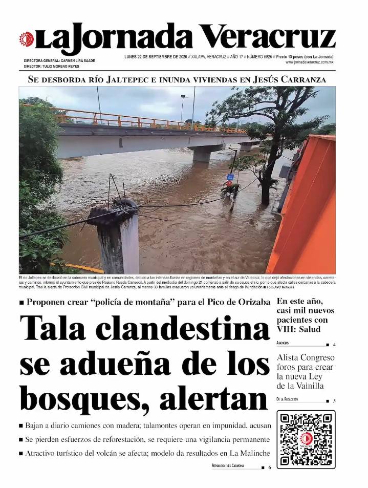 Portada del 22 de septiembre de 2025