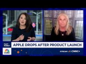 Apple's iPhone reveal is not going to drive a replacement cycle, says Needham's Laura Martin