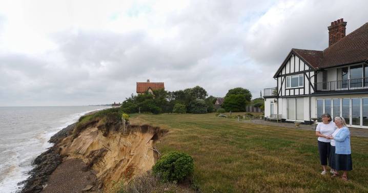 'I'm an 88-year-old widow and my home is going to fall into the sea'