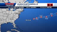 Gabrielle becomes at Category 4 hurricane
