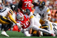 Patriots' Drake Maye said he didn't suffer a head injury in first half
