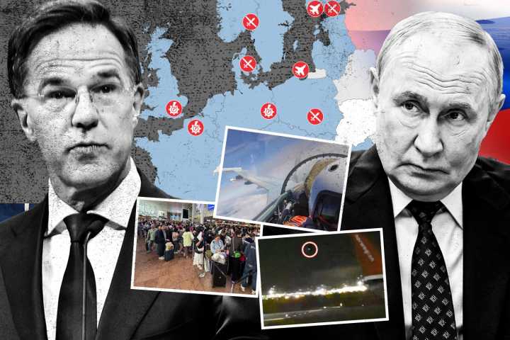 Mystery drones, brazen warplanes & secret sabotage…how Putin’s hybrid war will push Nato to breaking point
