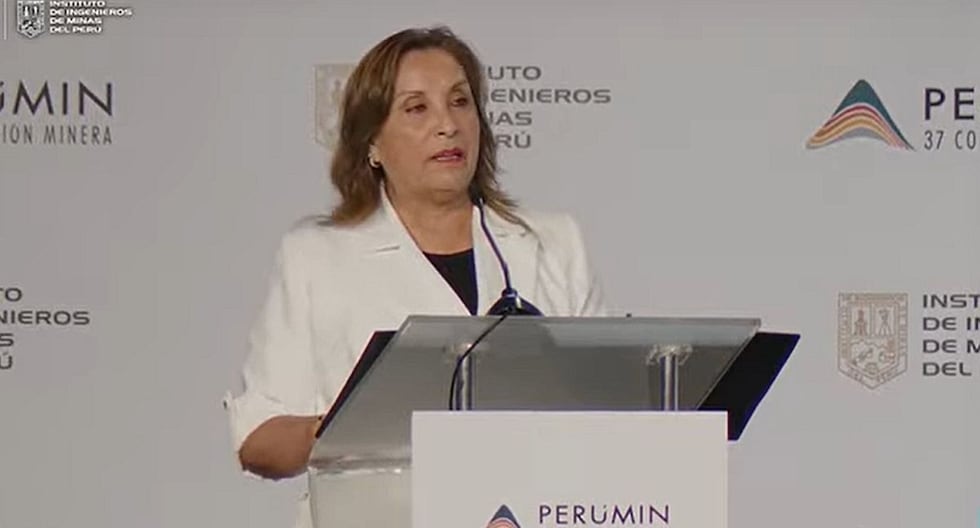 Dina Boluarte brindó discurso en clausura de Perumin 37: “El Perú hoy es un destino clave para las inversiones”