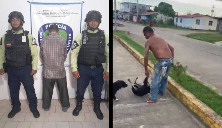 Persona discapacitada arrastró perrito y Politucupita averigua el por qué
