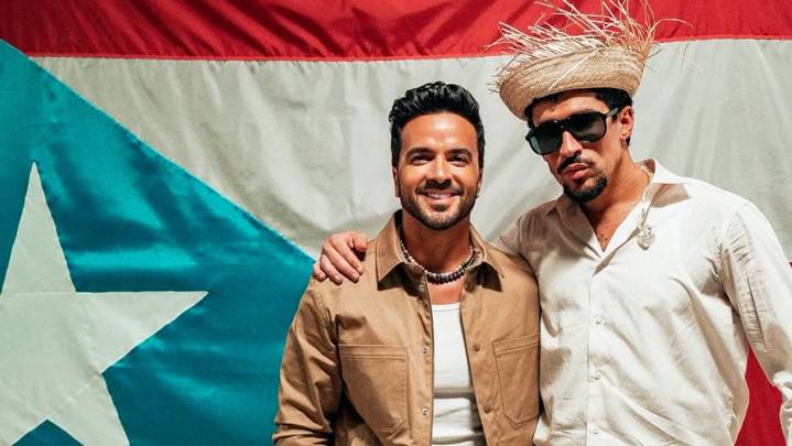 Bad Bunny y Luis Fonsi se unen en el escenario; un emotivo reencuentro que hace historia en Puerto Rico