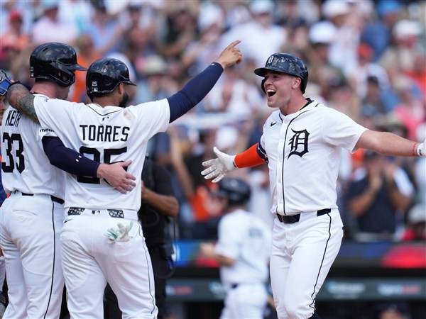 Carpenter leads the Tigers to a 6-2 win over the Mets