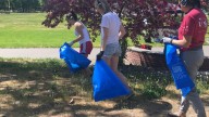 The LDS Mount Spokane Stake unites community members for a river clean up to honor 9/11 victims