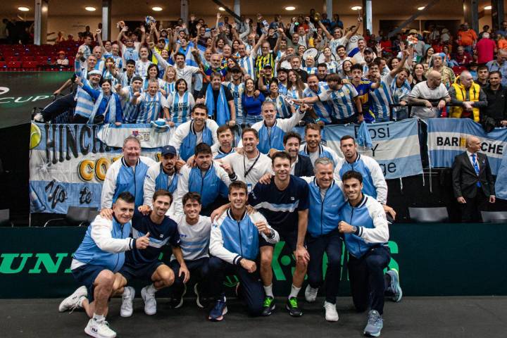 Argentina tiene rival y cuadro definido para las finales de la Copa Davis