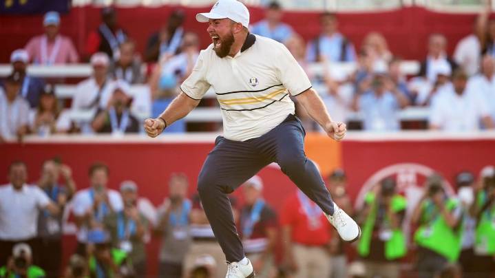 Shane Lowry makes the clinching Ryder Cup putt: 'Coolest thing I've done in my life'