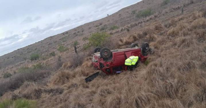 Murió una mujer de Tierra del Fuego en un trágico vuelco en La Pampa: viajaba a Mendoza junto a su hijo y su pareja