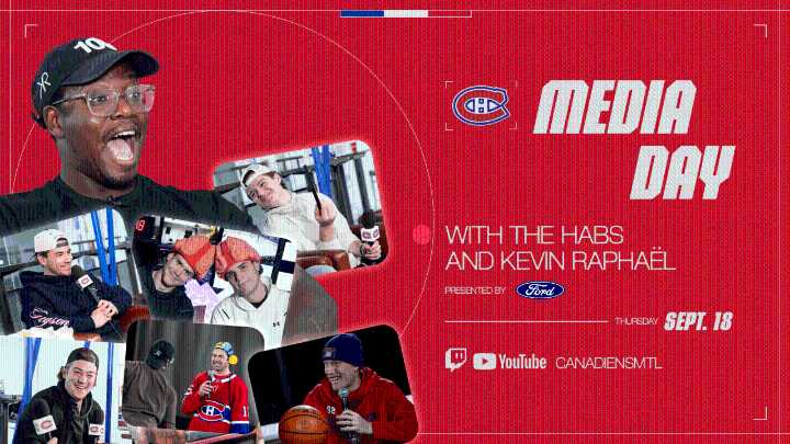 Tune in to the Canadiens Media Day Livestream on Thursday