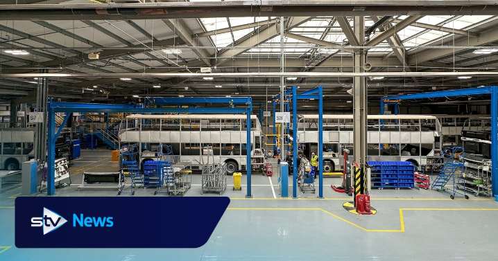 Alexander Dennis bus maker jobs in Scotland rescued in £4m furlough deal