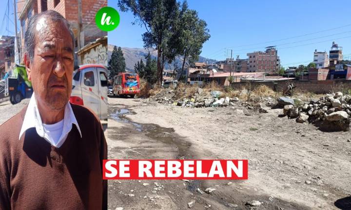 Boulevard Quillcay: obra paralizada indigna a vecinos
