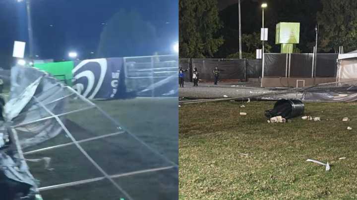 Video| Así quedó el Vive Claro después de que los asistentes a Kendrick Lamar ingresaran a la fuerza por cancelación