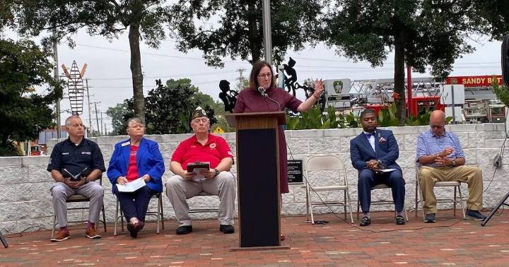 NEVER FORGET: 9/11 Memorial Service held at Pearson Park