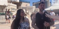 Las Vegas tourists have differing views of how 'busy' the city is these days