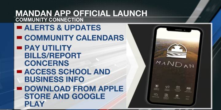 Mandan officially launches city app