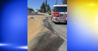Coos Bay street flooding disrupts traffic after hydrant crash