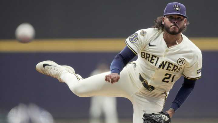 The pitcher who made a playoff roster statement in Brewers' win over Angels