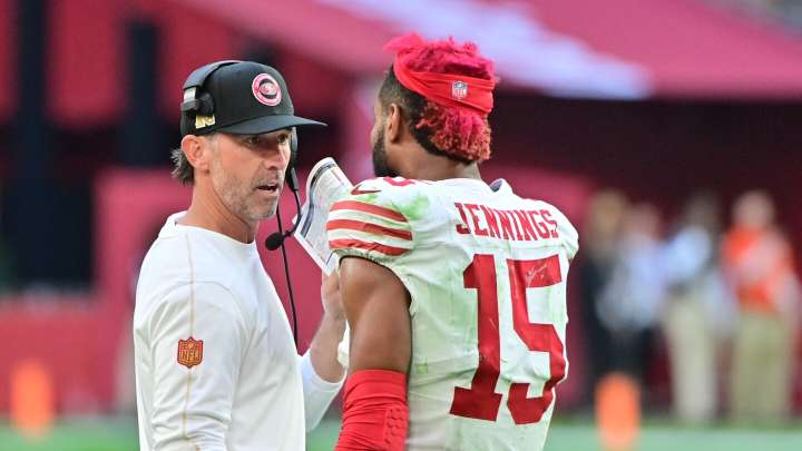 Jauan Jennings remains out of practice