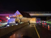 Semi-truck driver faces impaired charge in Highway 1 rollover