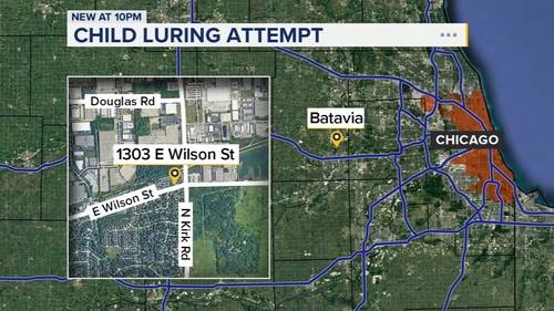 Batavia Police Department issues warning about attempted child luring at 1303 East Wilson Street