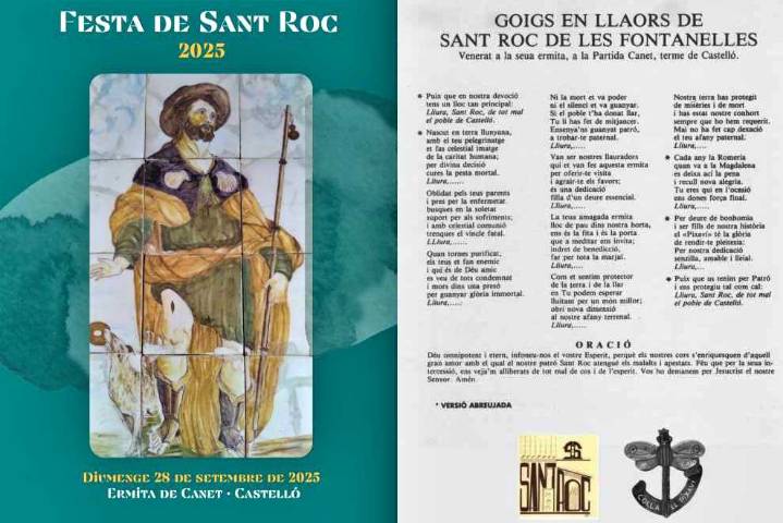 Festa de Sant Roc a Castelló el diumenge dia 28 de setembre