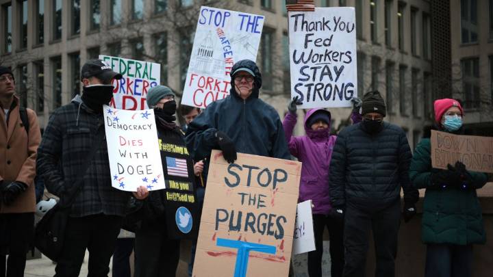 Trump administration rehires federal employees laid off by DOGE