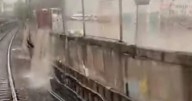 Opera Línea A del Metro con suspensión parcial tras fuertes lluvias