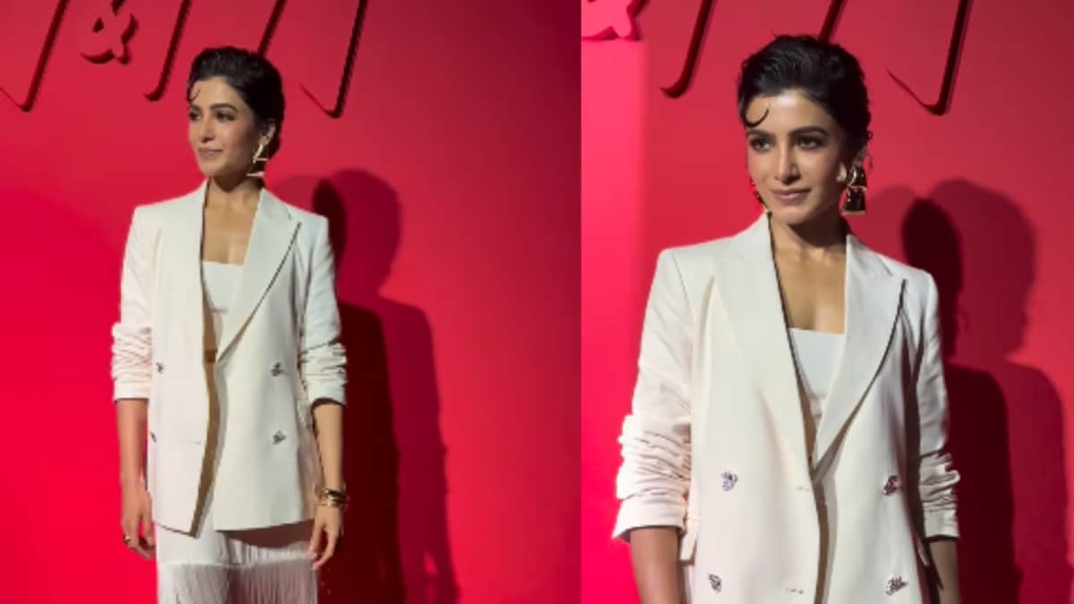 Amid Dating Rumours With Raj Nidimoru, Samantha Ruth Prabhu Makes ‘White Hot’ Entry: Watch
