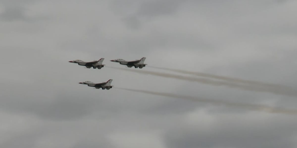 Thunderbirds arrive in Pueblo to prepare for upcoming air show