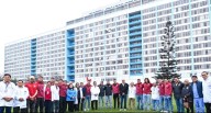 Universitario de Deportes llevó alegría y esperanza a los niños del Hospital Rebagliati