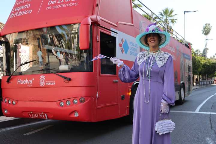 Feria del Legado Británico en Huelva: horarios y ubicación del tren turístico, actividades y programación para este fin de semana