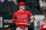 Mike Trout scratched from Angels’ lineup with skin infection