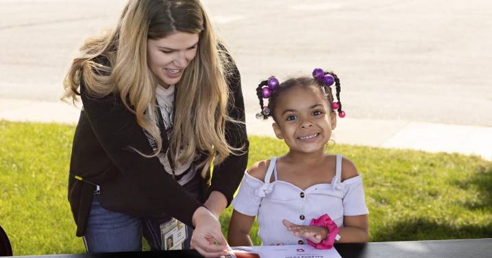 Photo: Ponderosa kindergarteners pledge to graduate West High in 2038