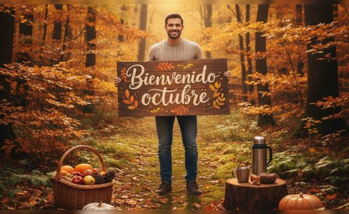 ¡Bienvenido octubre 2025! Comparte frases e imágenes bonitas para recibir este nuevo mes
